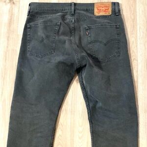 Levi’s 513 gray 34x30 zip 5 pocket denim jeans